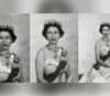 The photo of Elizabeth II performing the gesture of Nazi salute is a photomontage