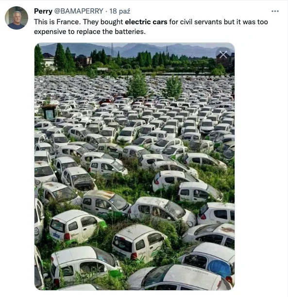 Electric Cars France / Fake news