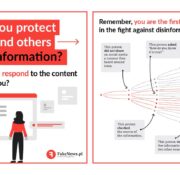 Protect yourself and others from disinformation – infographic