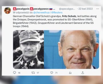 Chancellor Scholz had no grandfather in the Waffen SS