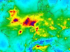 Czy to jest nowa mapa smogowa Europy?