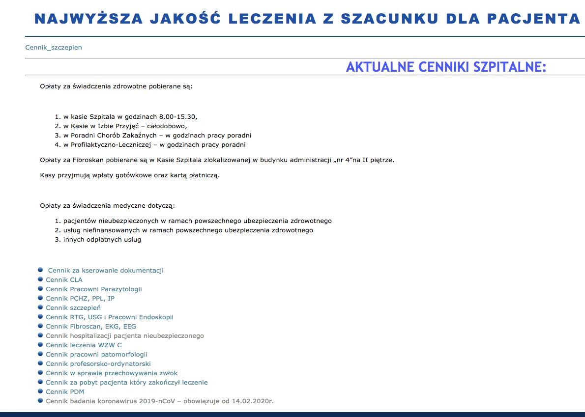 Cannik - Wojewódzki Szpital Zakaźny