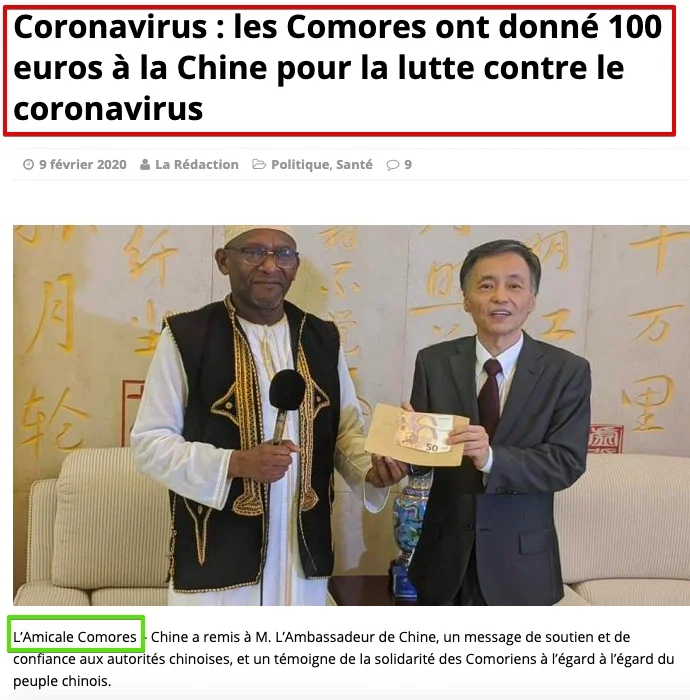 Comores Info