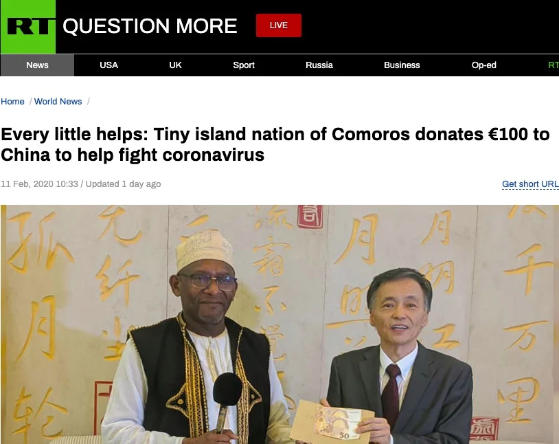 Russia Today - Comores