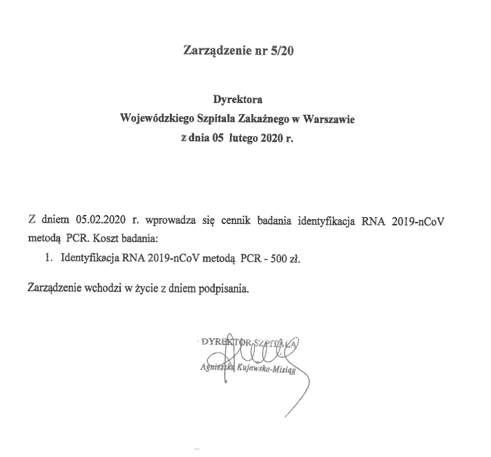 Koronawirus - Wojewódzki Szpital Zakaźny