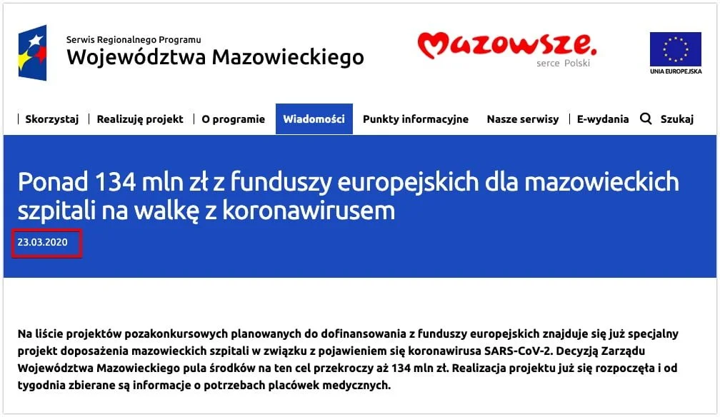 Morawiecki Unia Europejska