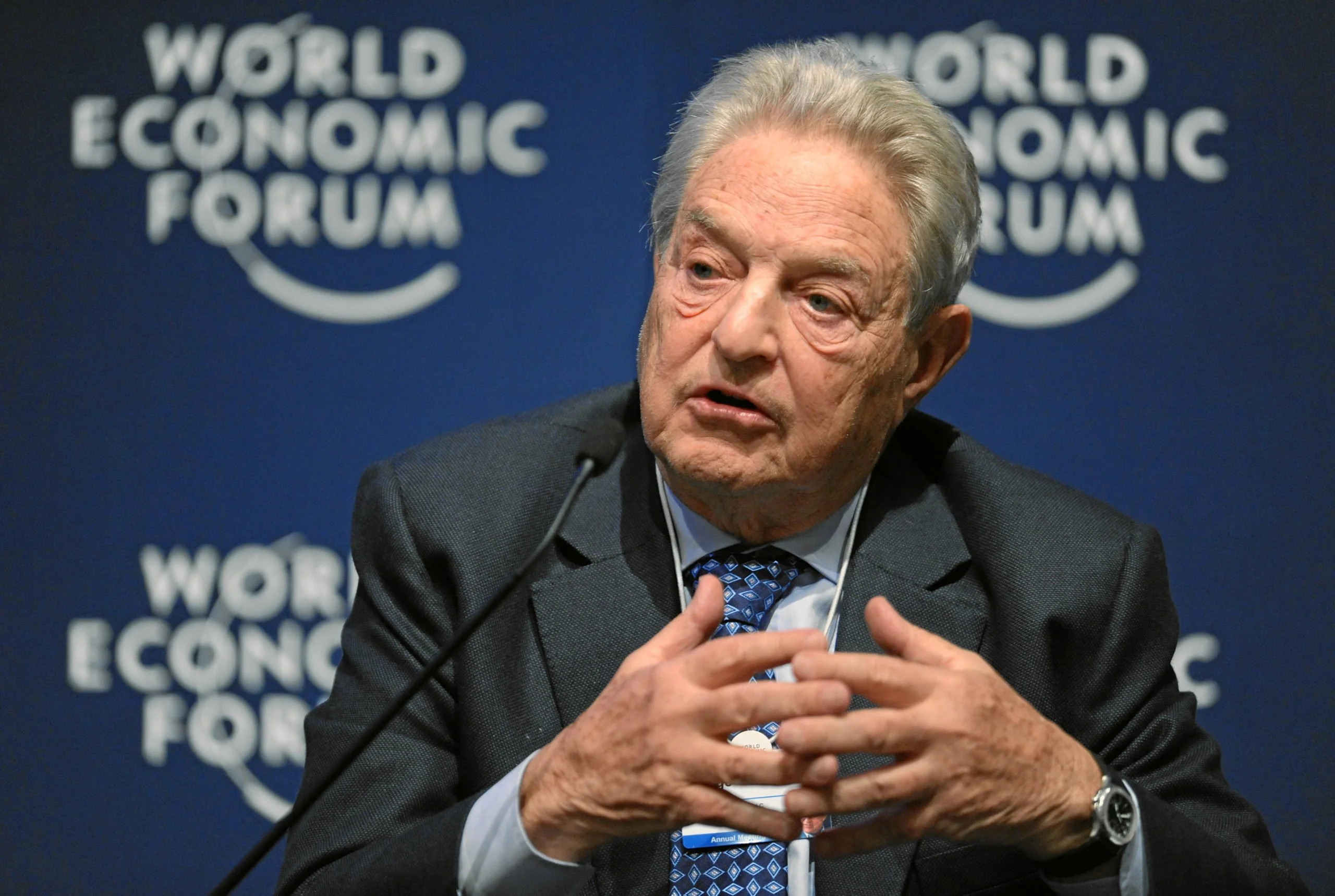 George Soros na Światowym FOrum Ekonomicznym w 2011 roku.