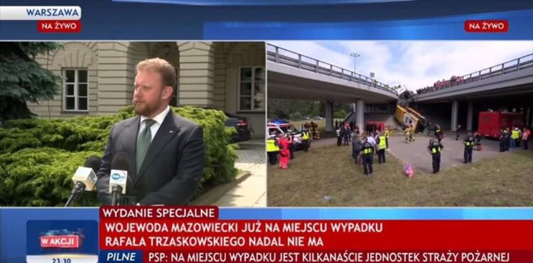 Pasek TVP Info “Rafała Trzaskowskiego nadal nie ma” to przeróbka.