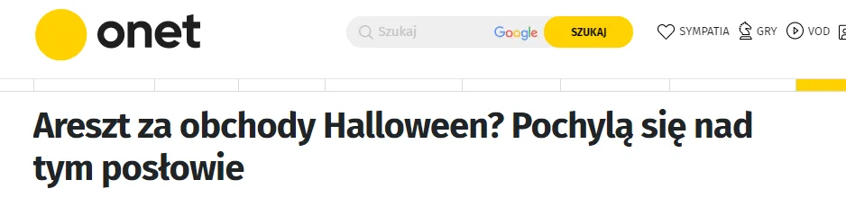 halloween zakaz petycja