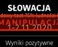 Narodowy test na przeciwciała SARS-CoV-2 na Słowacji. To manipulacja danymi