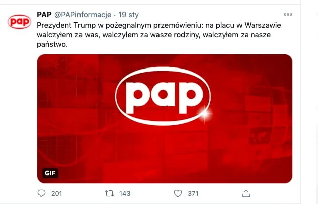 PAP - na placu w Warszawie walczyłem za was, walczyłem za wasze rodziny, walczyłem za nasze państwo