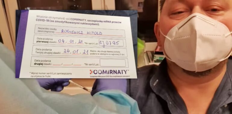 Dr Witold Rogiewicz zmarł po szczepieniu na COVID-19? Brak dowodów