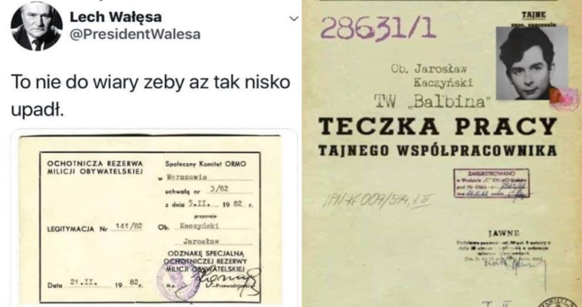 Czy Jarosław Kaczyński współpracował z władzami PRL? To sfałszowane dokumenty