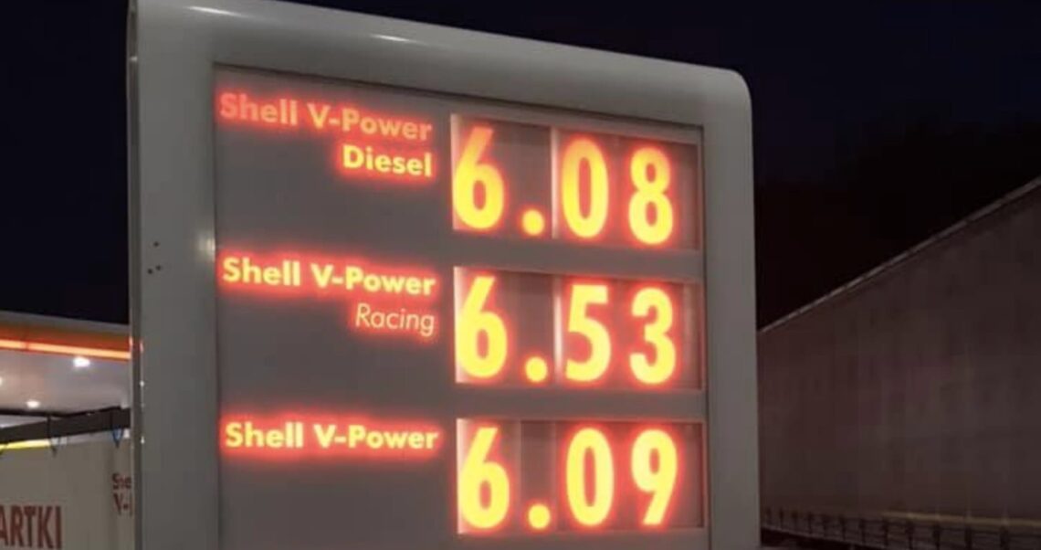 Ceny paliw w Polsce przekroczyły granicę sześciu złotych? Sprawdzamy