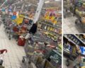 Ludzie w Rosji porzucają wózki sklepowe, gdy są proszeni o założenie maseczek? To fake news