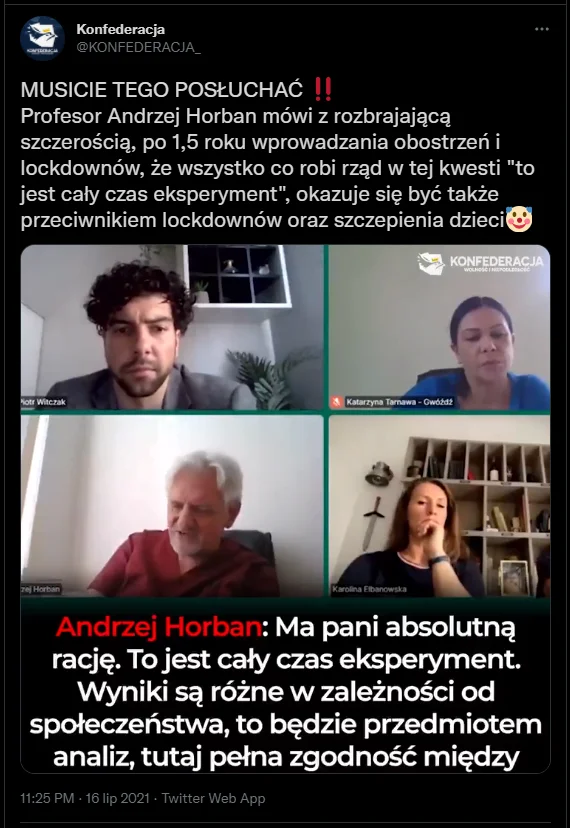 Konfederacja / Horban / Eksperyment Medyczny