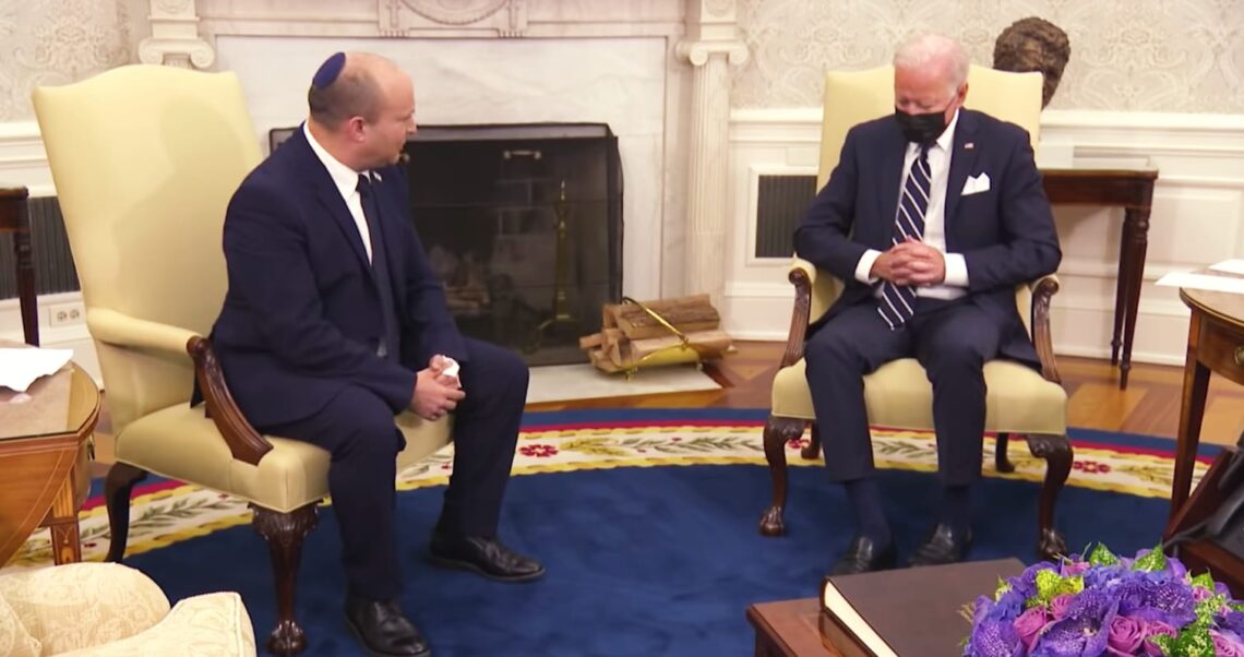 Czy Joe Biden zasnął podczas spotkania z premierem Izraela? Sprawdzamy