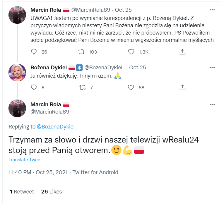 Marcin Rola & "Bożena Dykiel