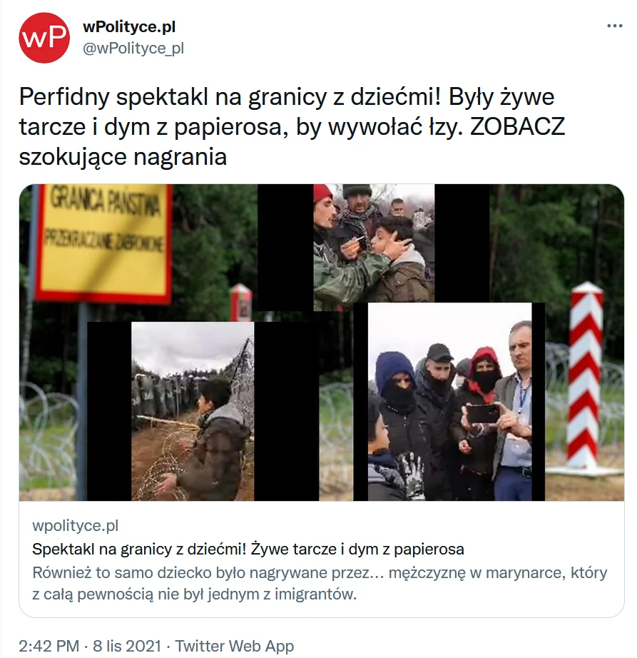 wpolityce - perfidny spektakl