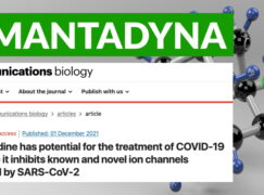 Najnowsze badanie w dalszym ciągu nie potwierdza skuteczności amantadyny w leczeniu COVID-19