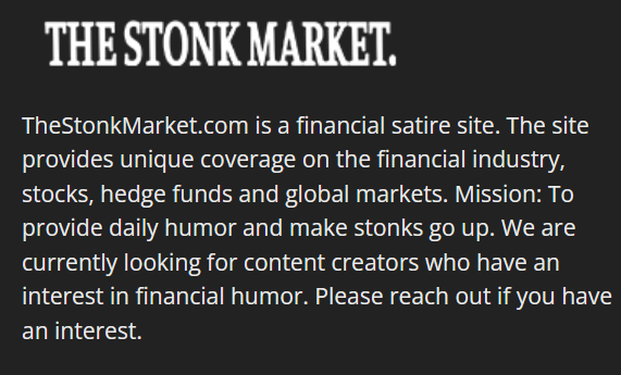 The Stonk Market