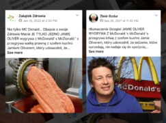 Jamie Oliver wygrał walkę prawną z siecią McDonald’s? Taki proces sądowy nigdy nie miał miejsca
