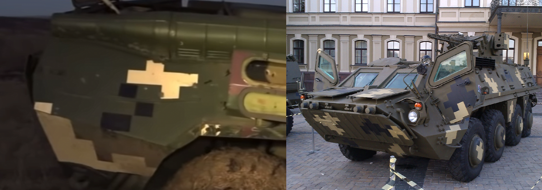Pomalowany BTR-70M