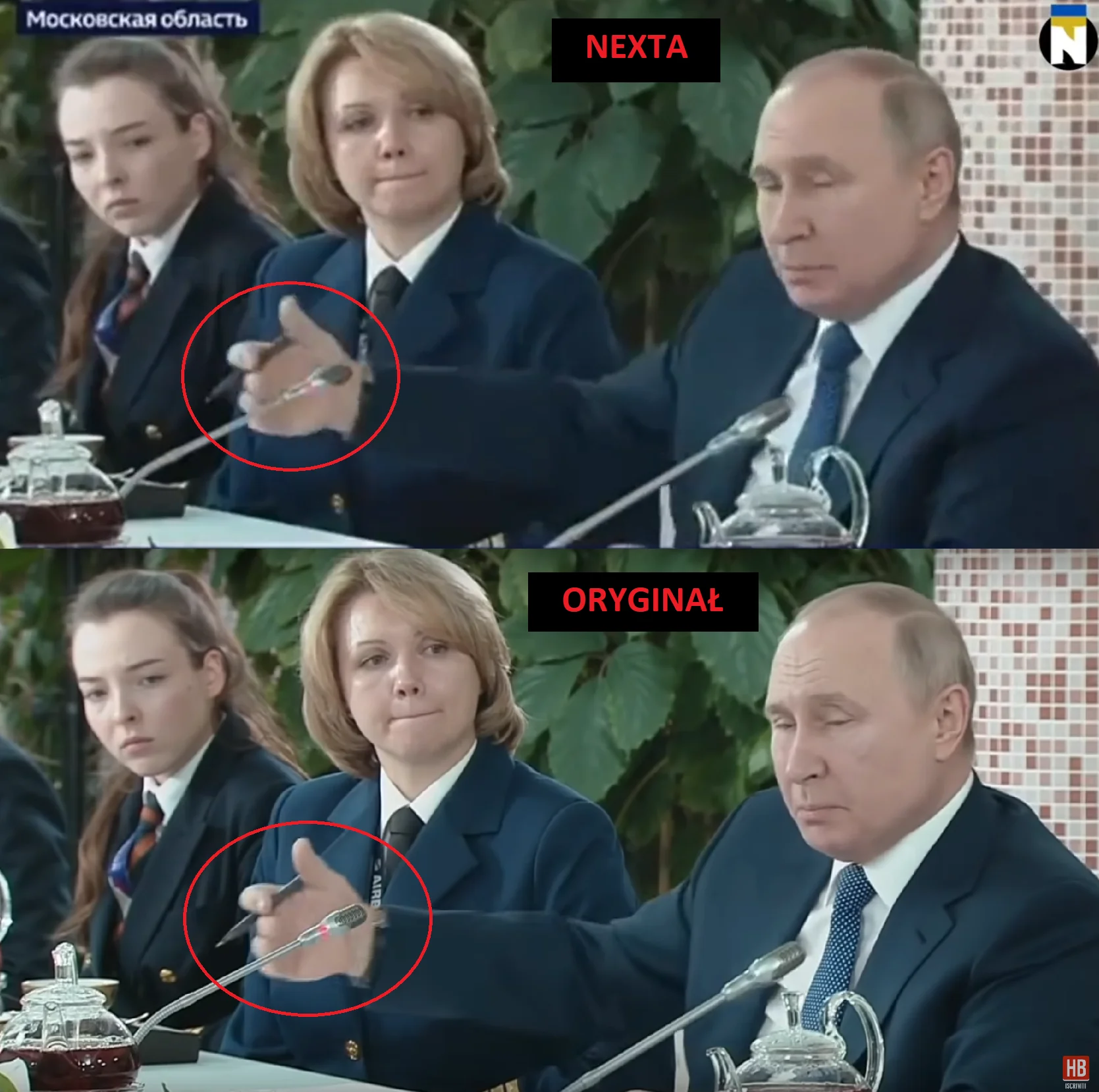 Porównanie z oryginałem