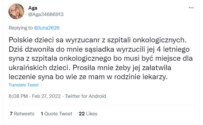 Polskie dzieci sa wyrzucanr z szpitali onkologicznych