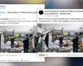 Zdjęcie francuskiego dziennikarza Bernarda-Henri Lévy’ego w studio to fotomontaż