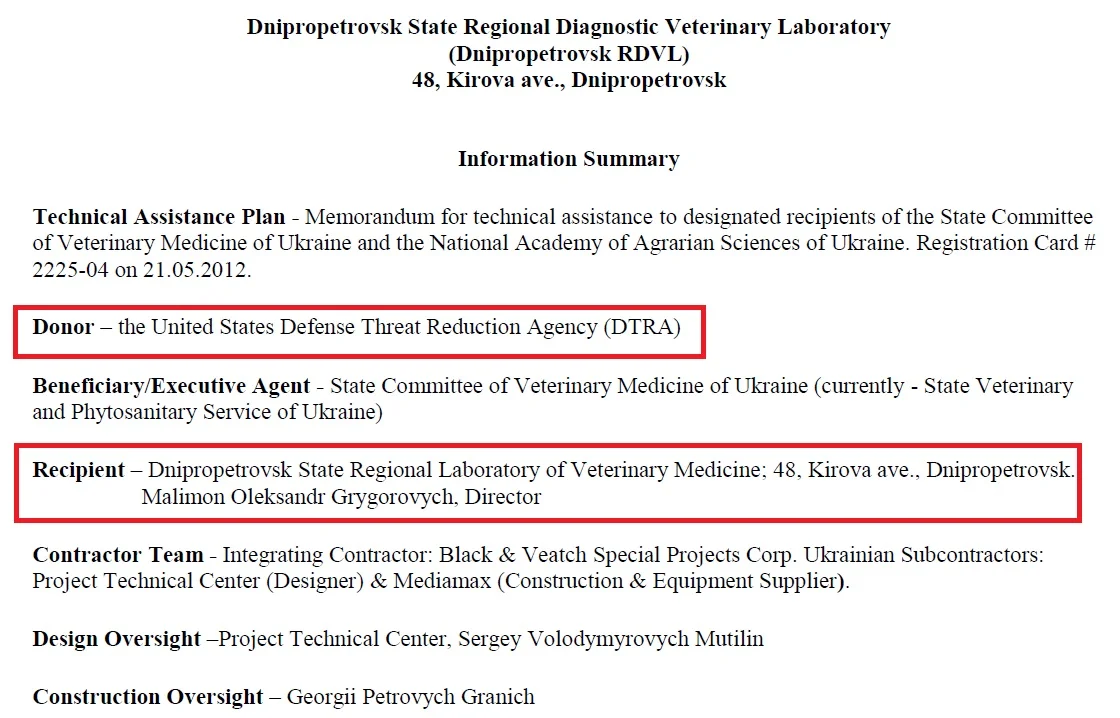 Lista laboratoriów w Ukrainie