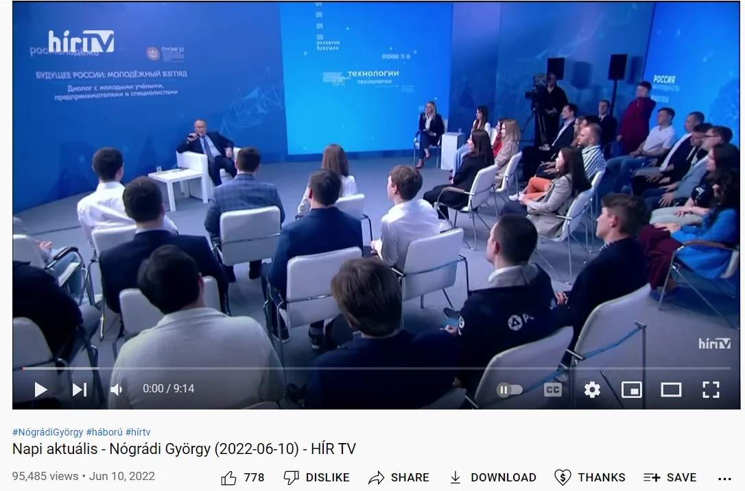 Przykład rosyjskiej dezinformacji na Węgrzech