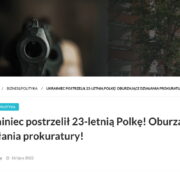 Nie, to nie Ukrainiec postrzelił 23-letnią Polkę w Rzeszowie – zarzuty postawiono Polakom
