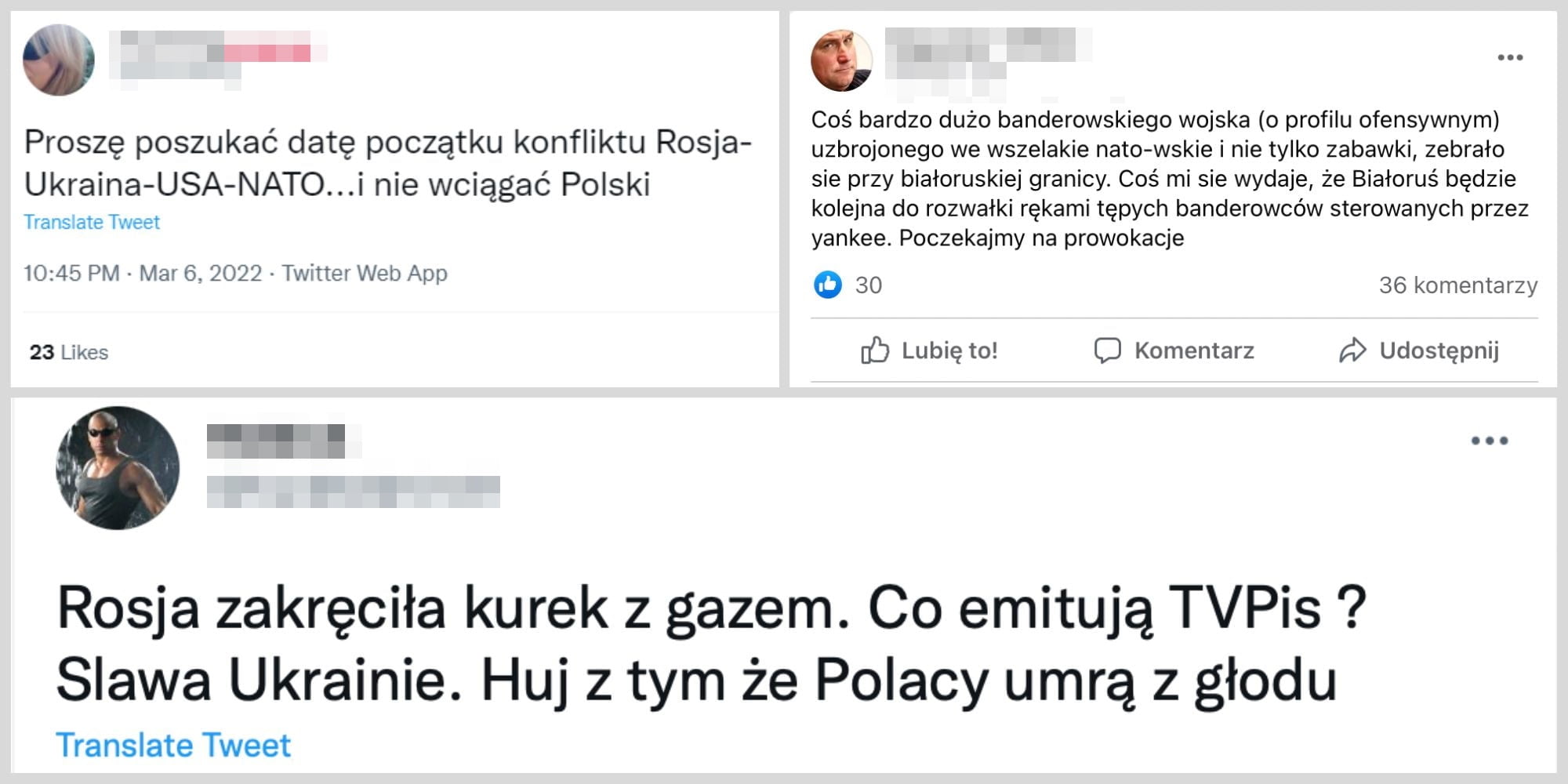 Ruch antyszczepionkowy, a propaganda prorosyjska w mediach społecznościowych. Raport