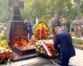 Prezydent RP złożył wieniec pod pomnikiem żołnierzy ukraińskich walczących przeciwko bolszewikom