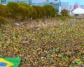 To nagranie przedstawia brazylijski Dzień Niepodległości, a nie aktualne protesty w Brazylii