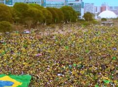 To nagranie przedstawia brazylijski Dzień Niepodległości, a nie aktualne protesty w Brazylii