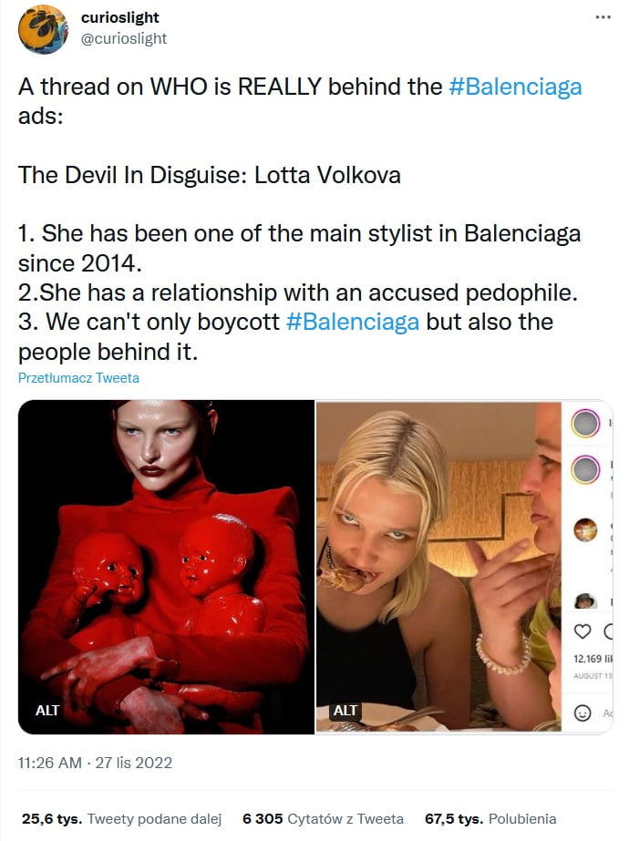 Lotta Volkova - curioslight disinformation