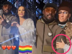 Justyna Steczkowska nie zakrywała celowo opaski LGBT+ wokalisty Black Eyed Peas