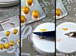 W popularnych tabletkach na przeziębienie nie występuje grafen. Za właściwości magnetyczne nadruku odpowiada tlenek żelaza