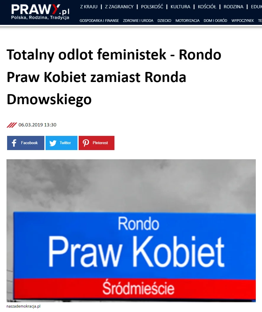 Rondo Praw Kobiet