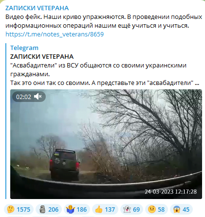 Ukraińscy żołnierze nie ostrzelali samochodu z matką i dzieckiem. To rosyjski fake