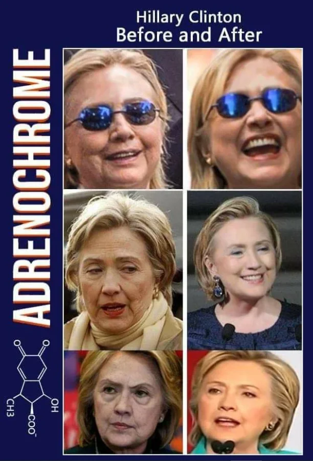 Hilary Clinton Adrenochrome