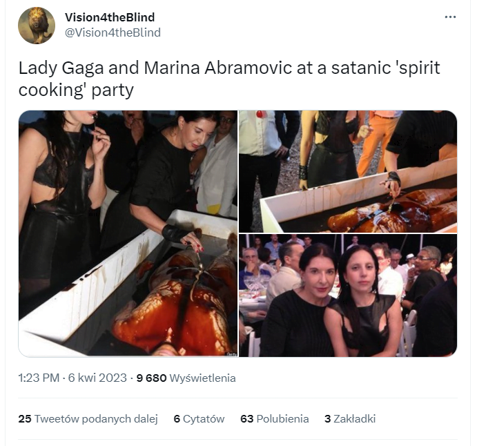 Lady Gaga Marina Abramovic adrenochrome