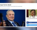 George Soros znowu przeżył swoją śmierć