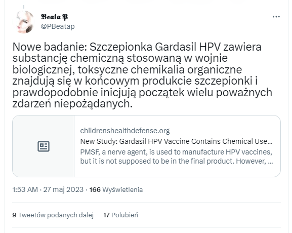 szczepionka HPV Gardasil skład