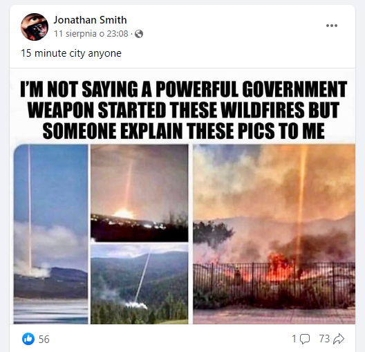 Hawaii: Direct energy weapons / Fake post