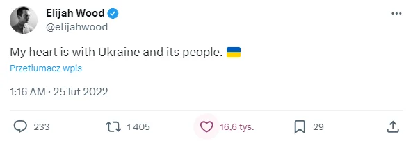 Apel do Zełenskiego od amerykańskich gwiazd jest rosyjskim fałszerstwem