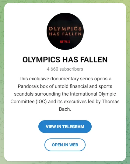 Olimpics Has Fallen