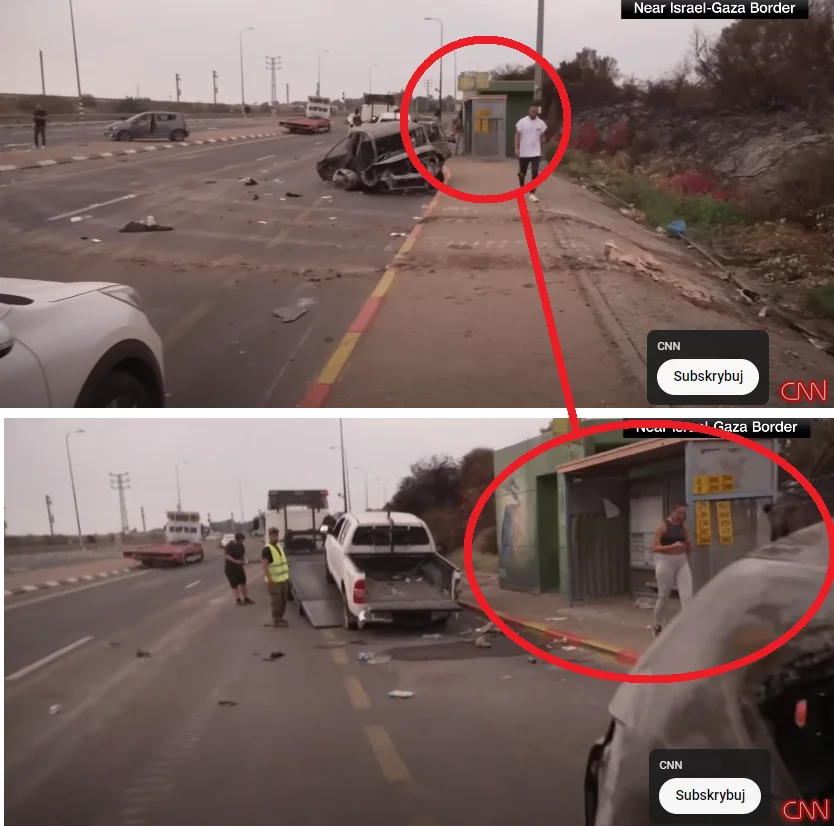 CNN did not fabricate the footage of the missile attack